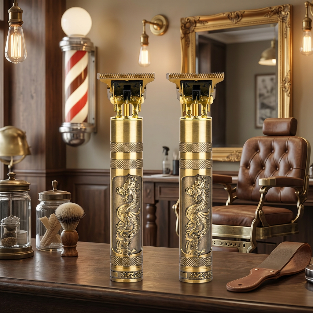 Máquina Cortapelo Vintage T9 - Barbería clásica